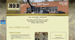Desktop Screenshot of hullstreetoutlet.com